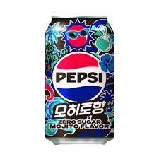 Pepsi Zero Sugar Mojito Flavor 355ml (Korea)