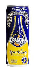 Orangina Carbonated Orange Slim Can NEW (Europe)