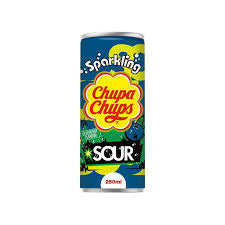 Chupa Chups Sparkling Sour Blueberry Korea