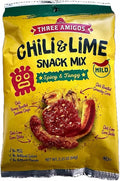 Generic Three Amigos Chili & Lime Snack Mix NET WT 2.25 OZ (64 g) No MSG No Artificial Colors No Artificial Flavors