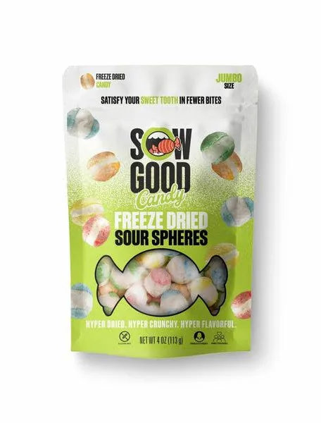 Sow Good Freeze Dried Candy- Sour Spheres