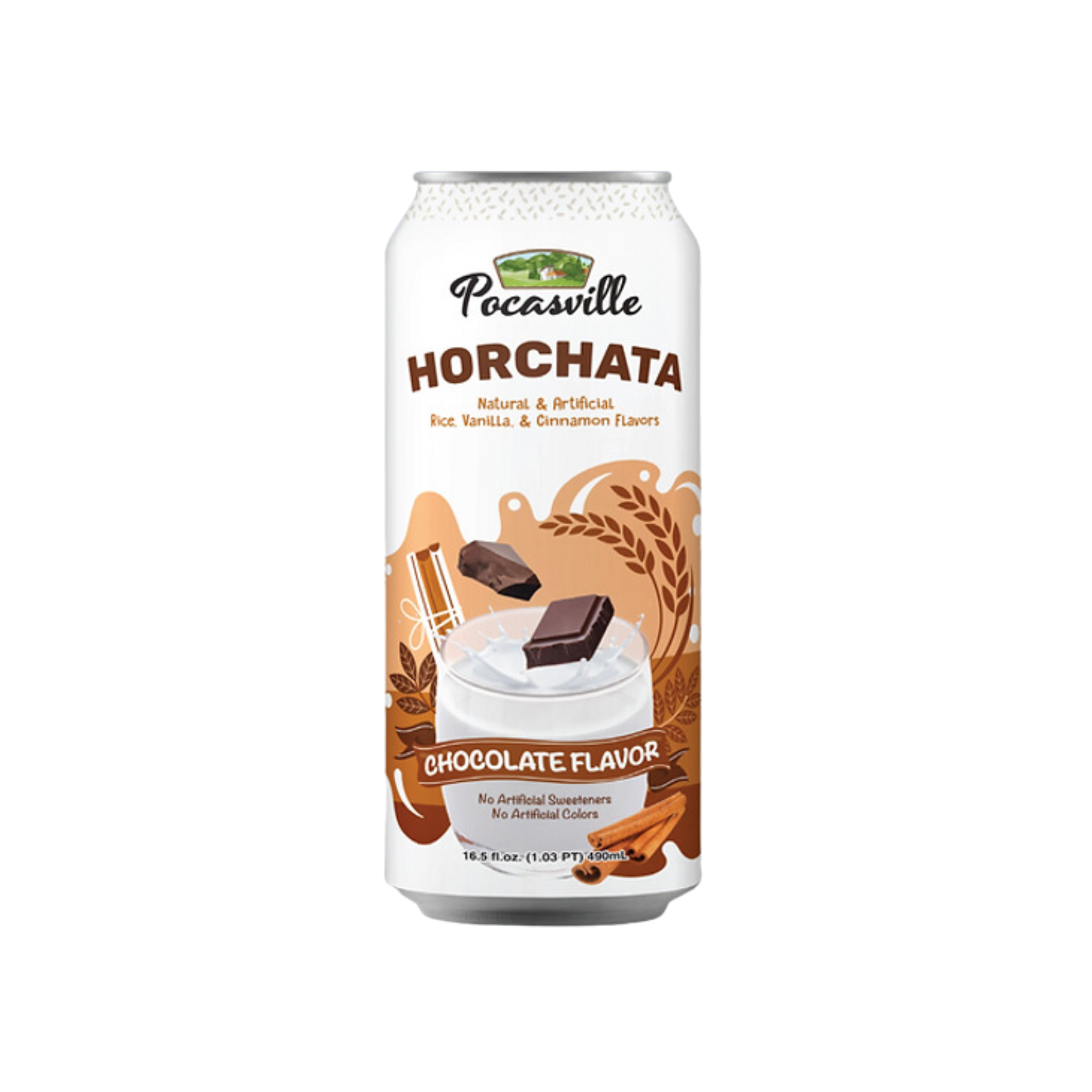Pocasville Horchata Chocolate Flavor