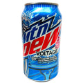 Mountain Dew Voltage Raspberry Citrus Flavor with Jinseng 12oz Can