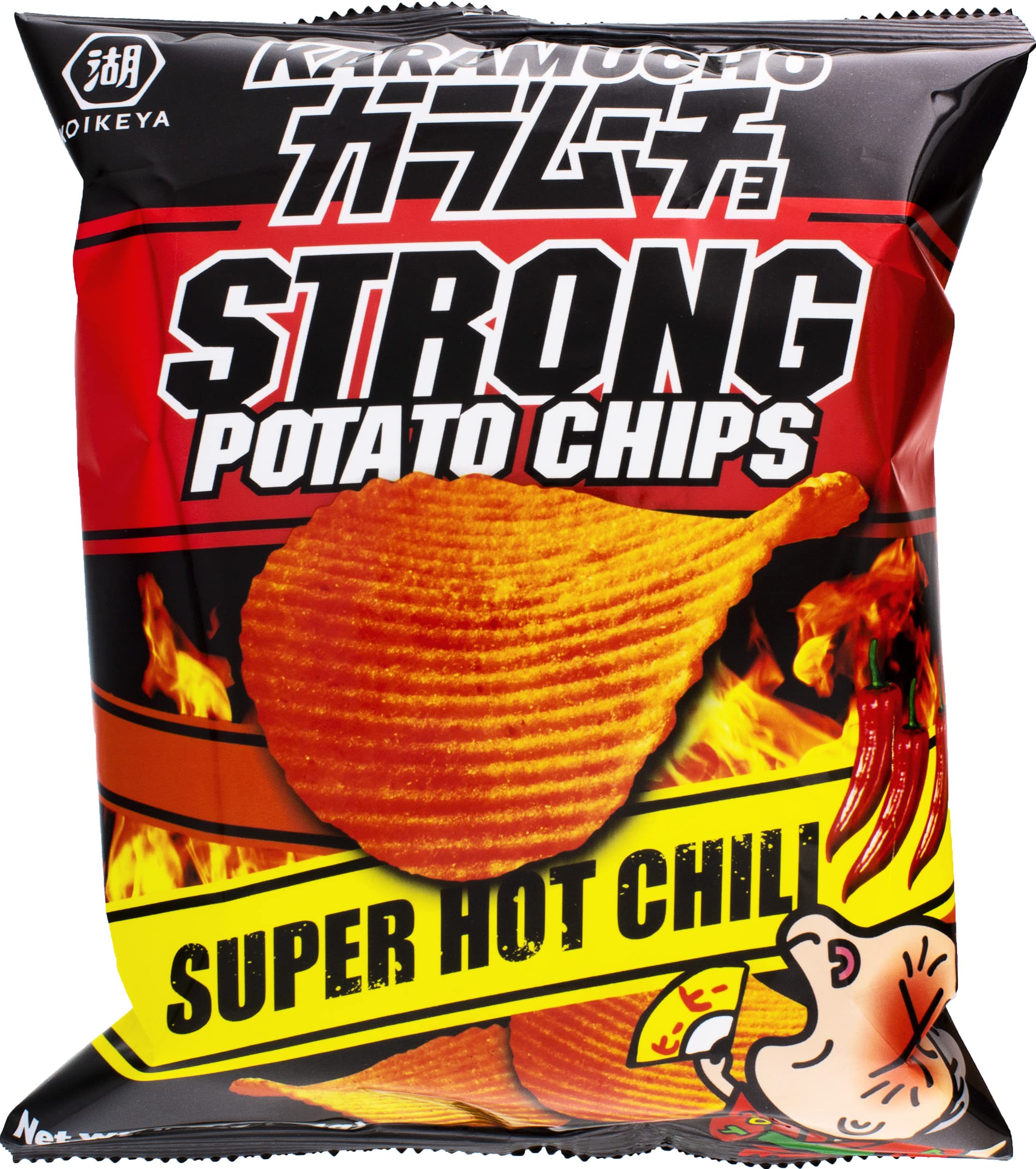 Karamucho Strong Spicy Potato Chips Super Hot Chili - Japan