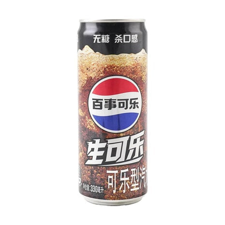 Pepsi Sugar-Free Raw Coke Flavor Soda, 330ml