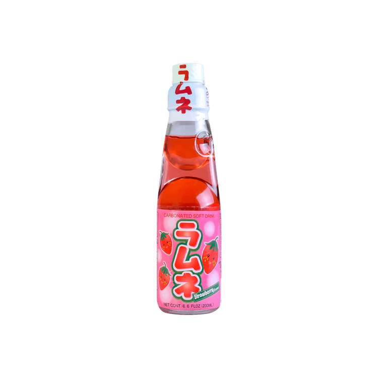 Hata Kosen Ramune, Strawberry Flavor 200 ml