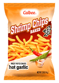 Calbee Shrimp Chips - Hot Garlic, Japan