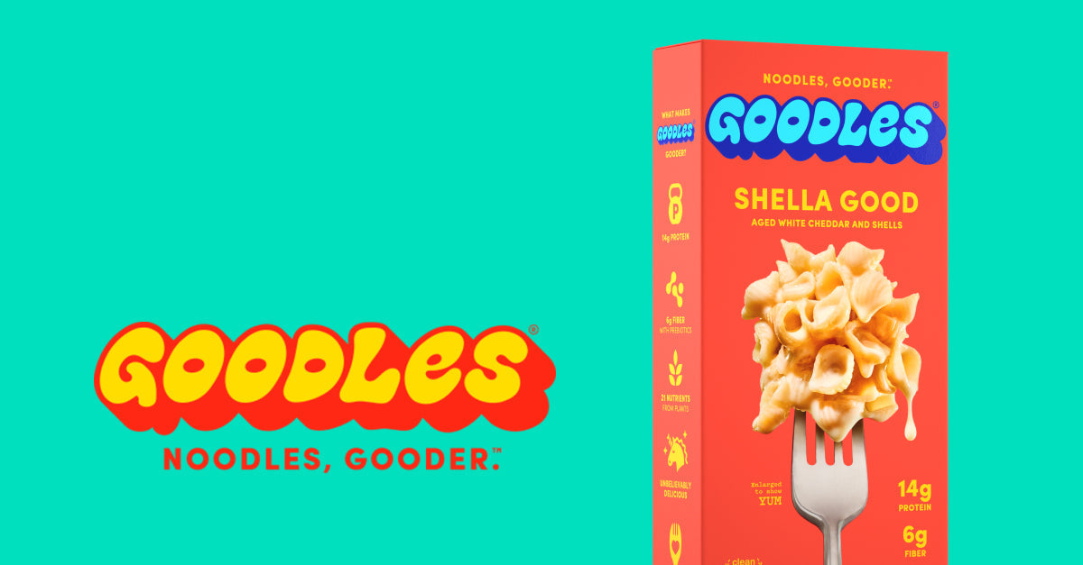 Goodles Shella Good Aged White Cheddar Protein Mac & Cheese - 6oz