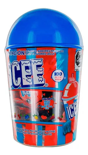 ICEE Fruit Flavored Jelly Jar 100CT