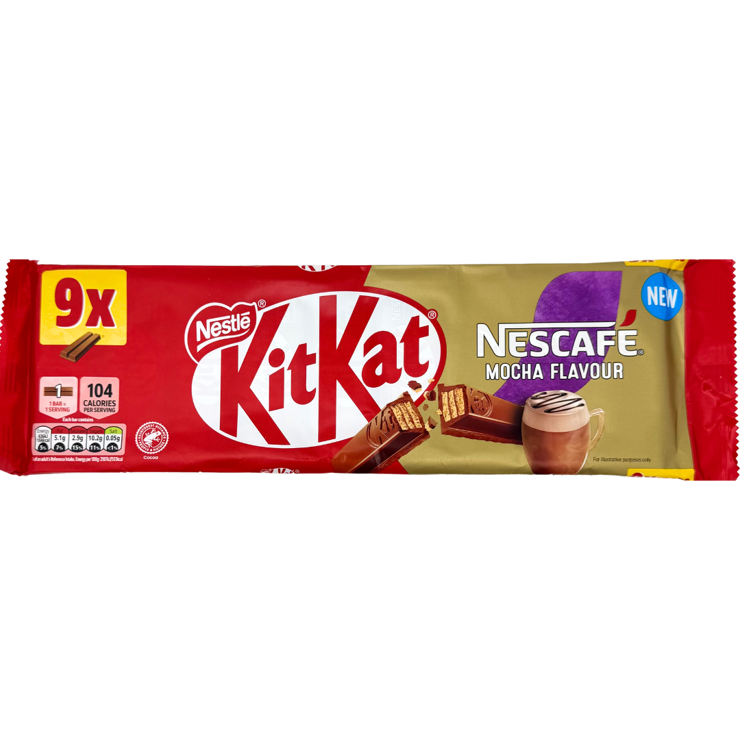 Kit Kat Nescafe Mocha Flavor (9 bars) - 186.3g