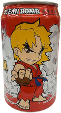 Ocean Bomb Street Fighter Ken Kurogami White Grape Flavor - Fruity Fighter's Delight – 11.1 Fl Oz