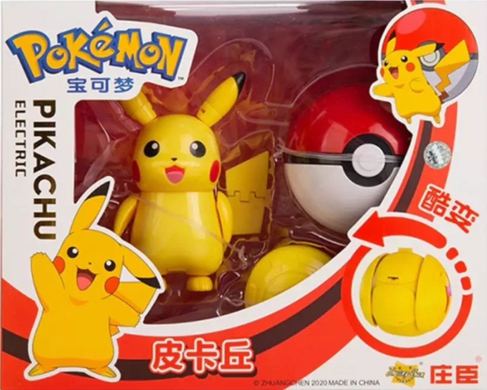 Pokemon Pikachu + Pokeball