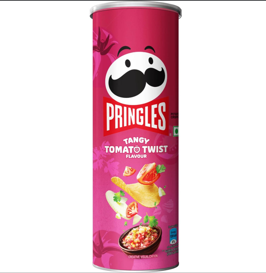 Pringles Tangy Tomato Twist Flavour
