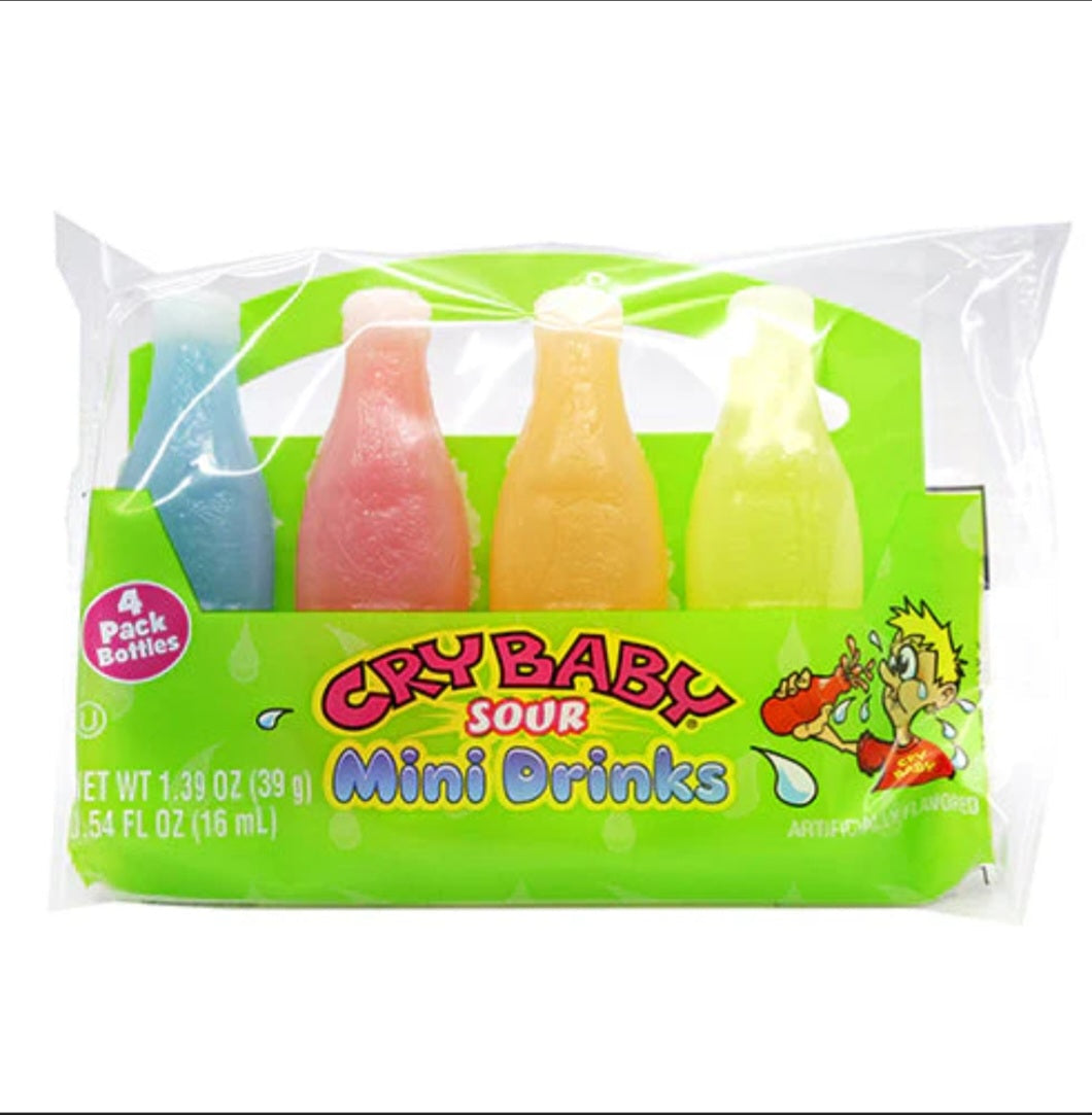 Cry Baby Sour Mini Drinks 4Pack