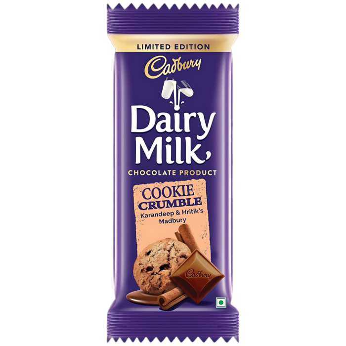 Cadbury Dairy Milk COOKIE CRUMBLE, 36 gm.