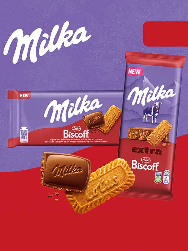 Milka Extra Chunky Biscoff 190g (Germany)
