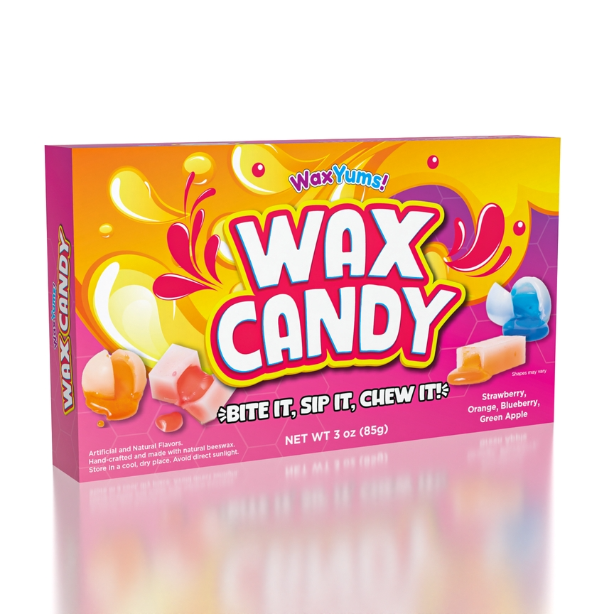 Waxyums! – Tiktok Viral Wax Candy with Fruity Center 3 oz
