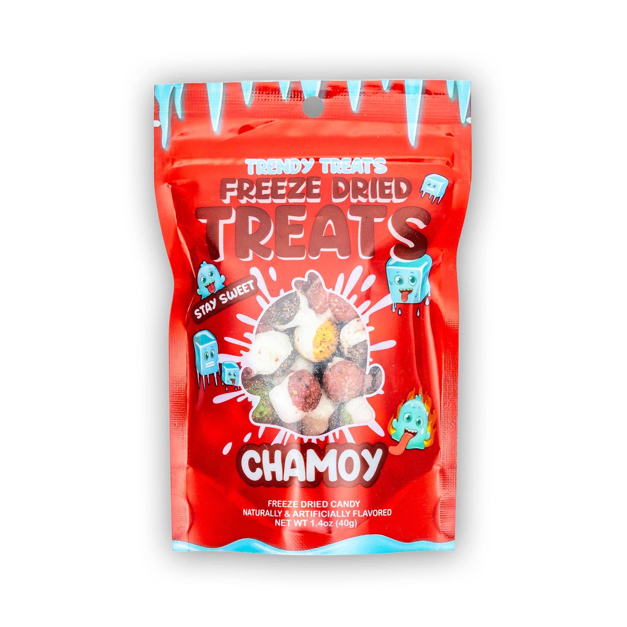 Freeze Dried Mini Chamoy Rainbow Candy!