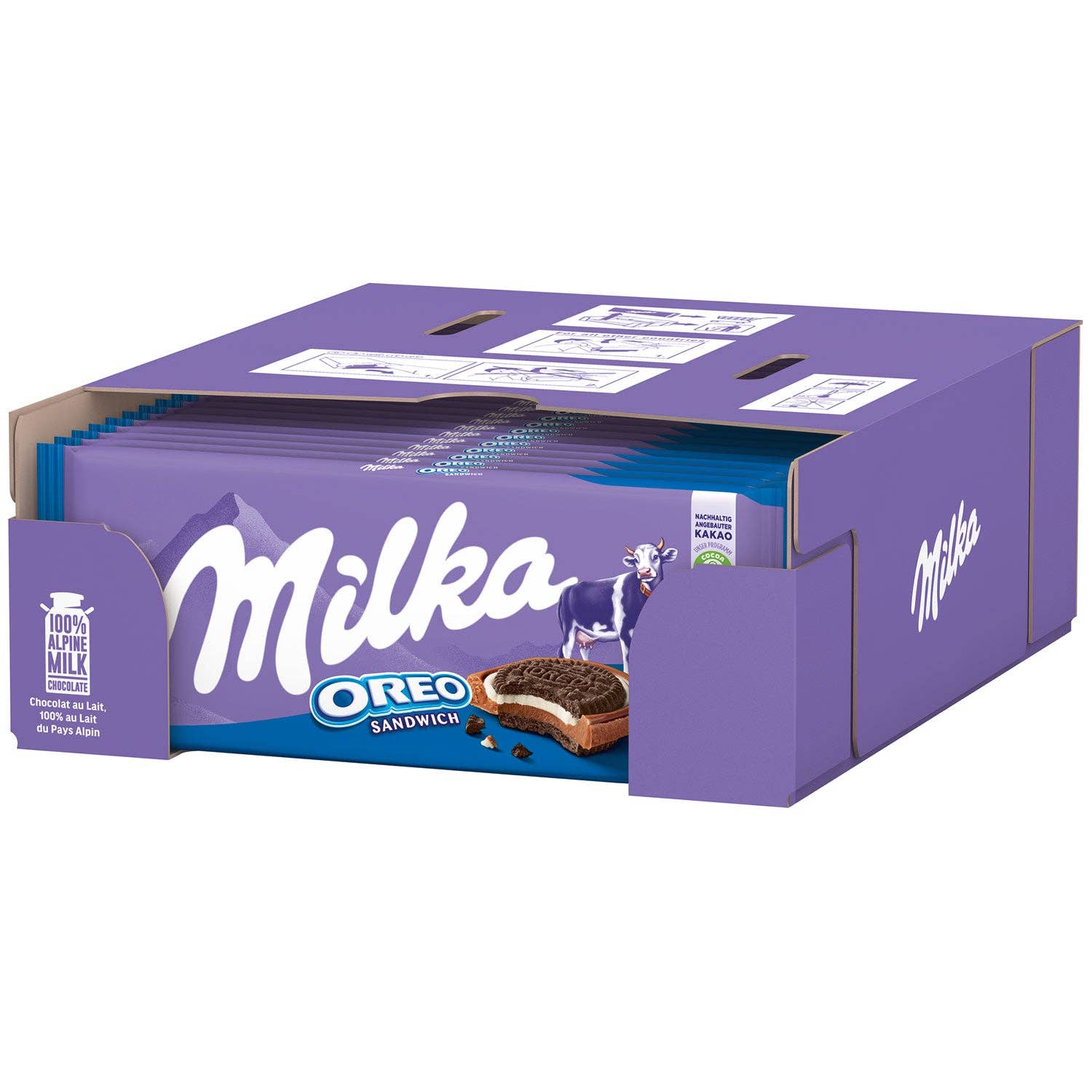 Milka Oreo Sandwich 100g (European)