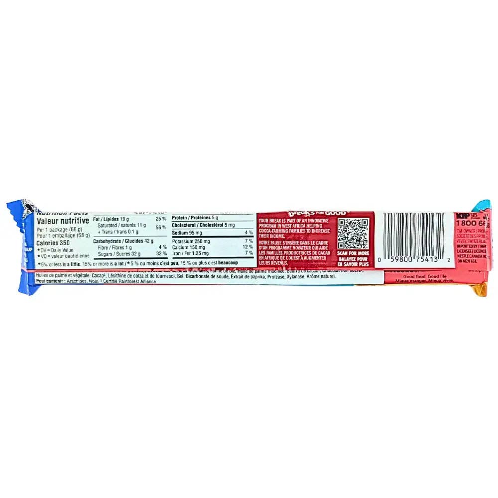 Nestlé Kit Kat Chunky Mega Chocolate Bar Salted Caramel 68 g