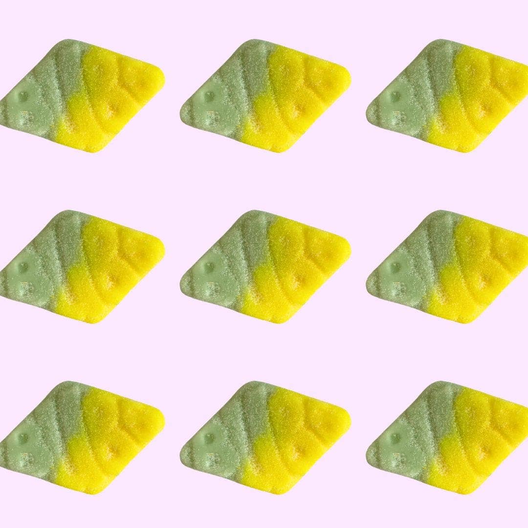Bubs Tutti Frutti Sour Swedish Gummy 156g (Sweden)
