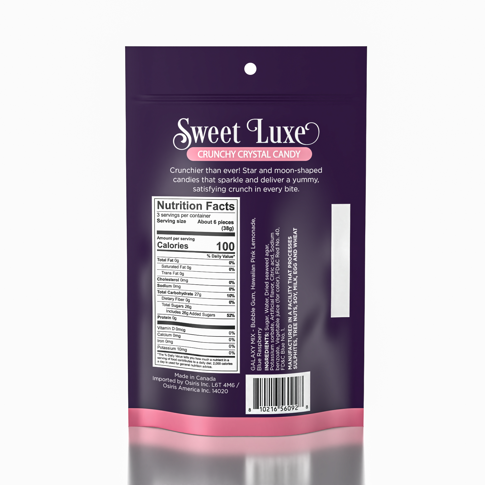 Sweet Luxe™ Extra Crunchy Crystal Candy - Galaxy Flavor Mix