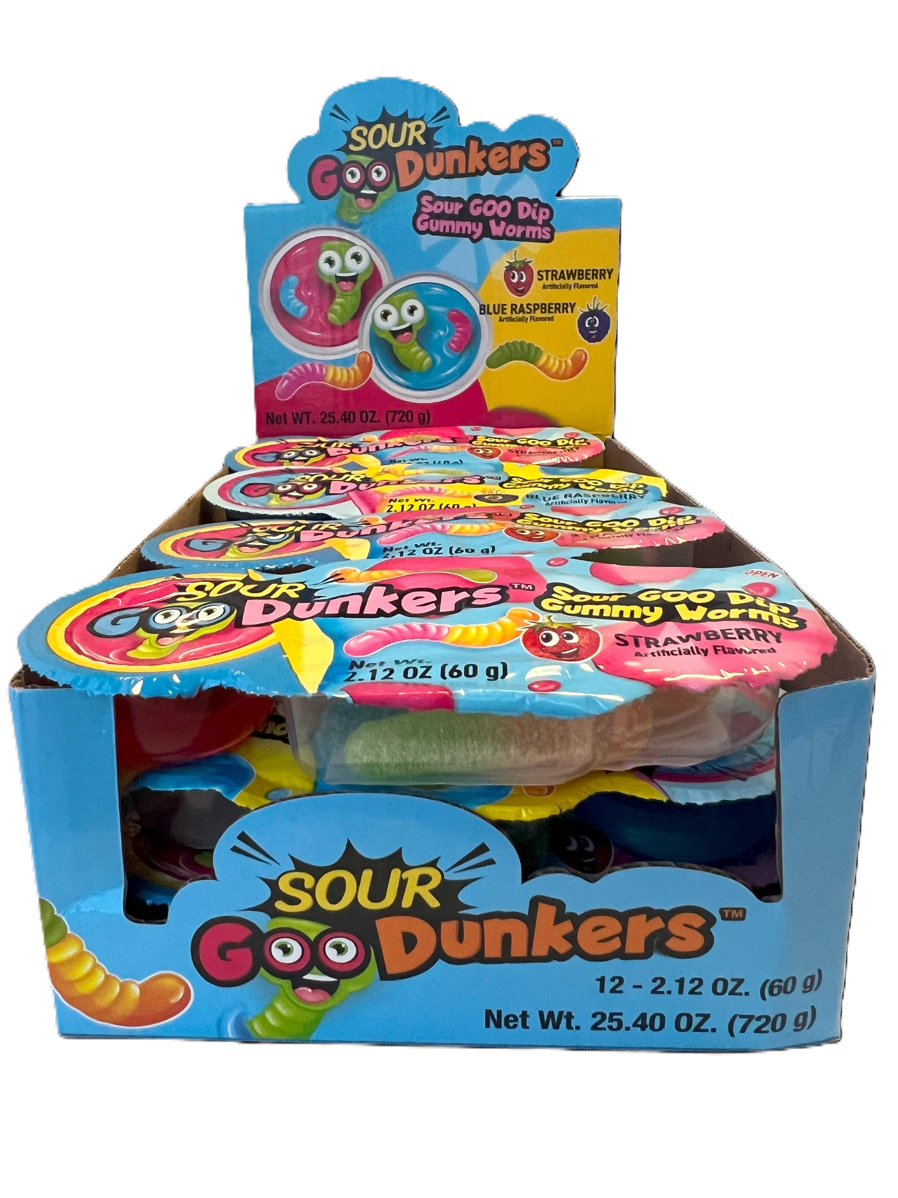 Sour Goo Dunkers, 12ct Display