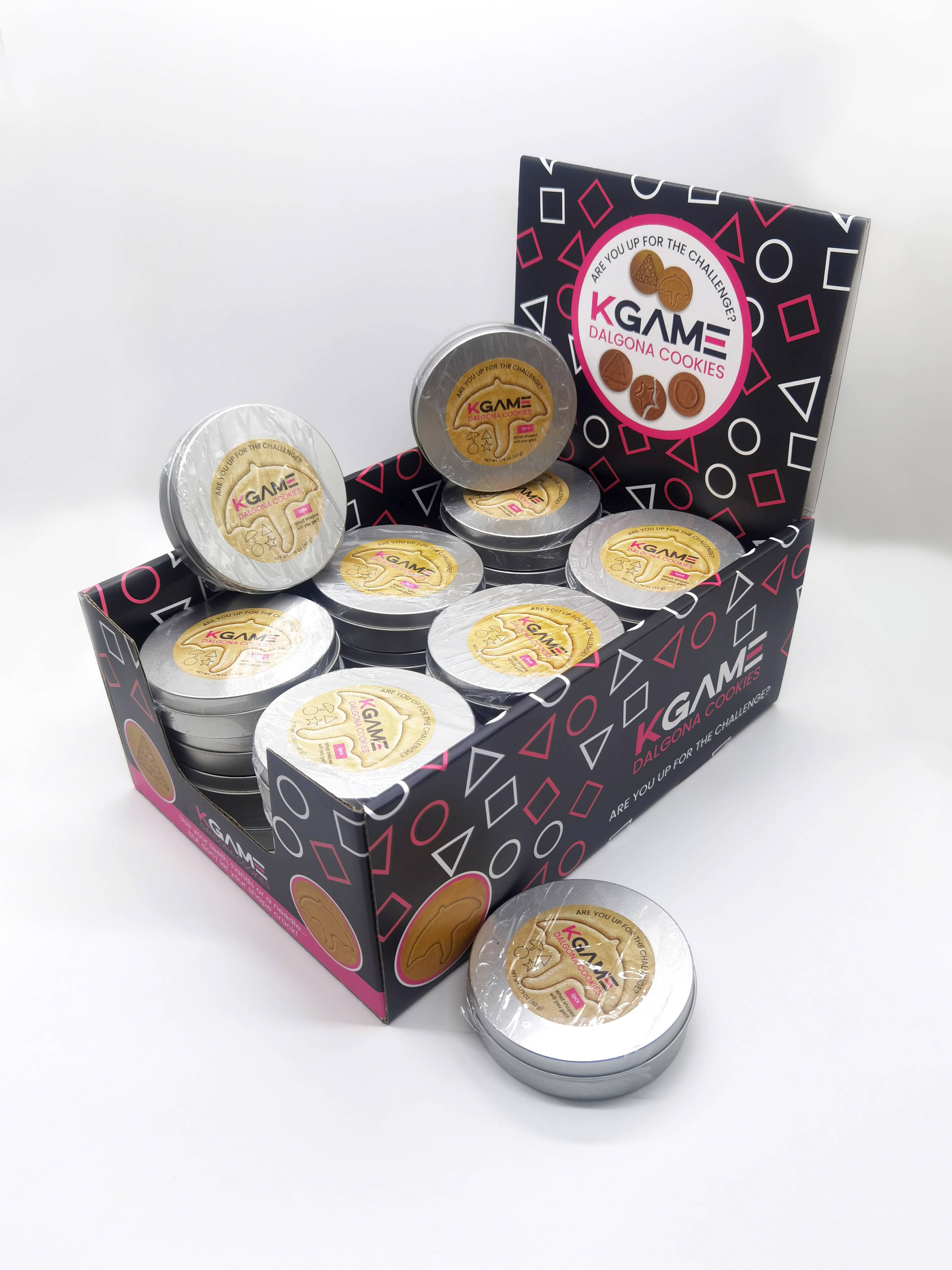 Kgame Dalgona Cookie viral Tin — Season 1 2027