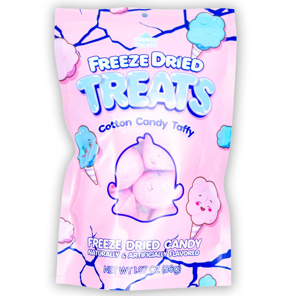 Freeze Dried Cotton Candy Taffy!