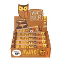 Awake Caffeine Chocolate Bar Milk Caramel 1.2oz 20 ct