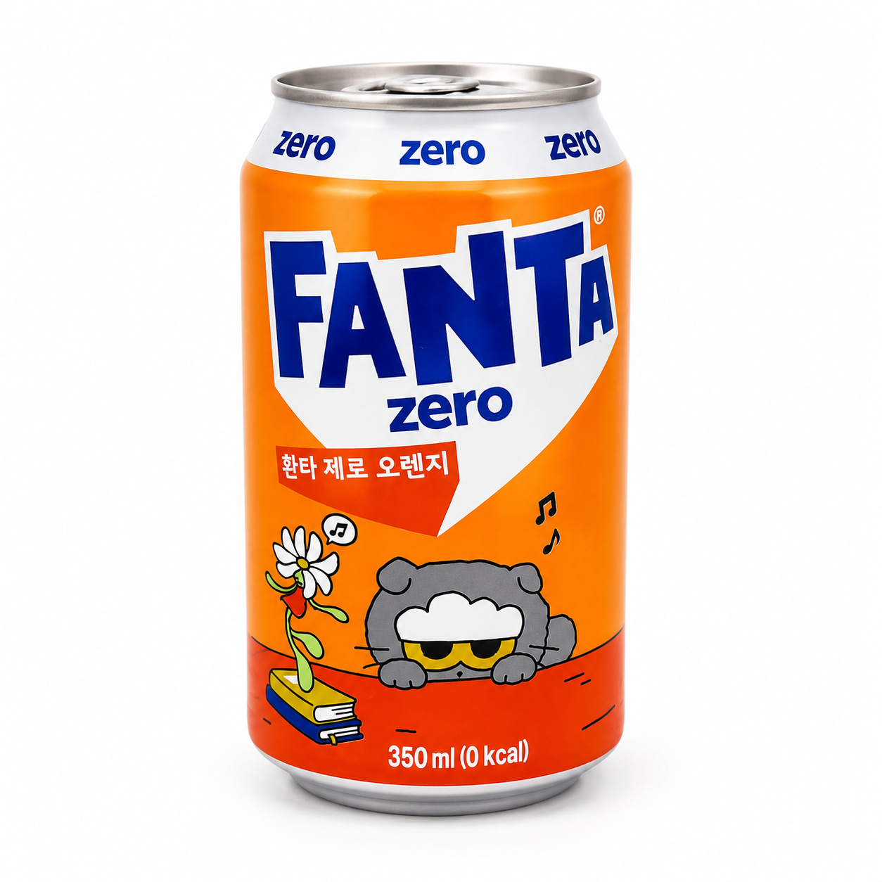 Fanta Zero Orange Zoa G-Dragon 350ml (Korea)