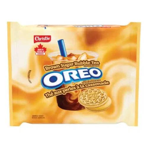 Oreo Brown Sugar Bubble Tea Flavoured Sandwich Cookies