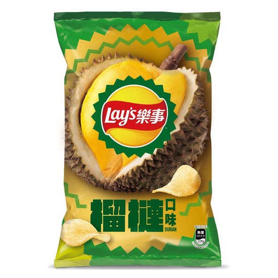 Lay's Durian Flavor 70g (Taiwan)