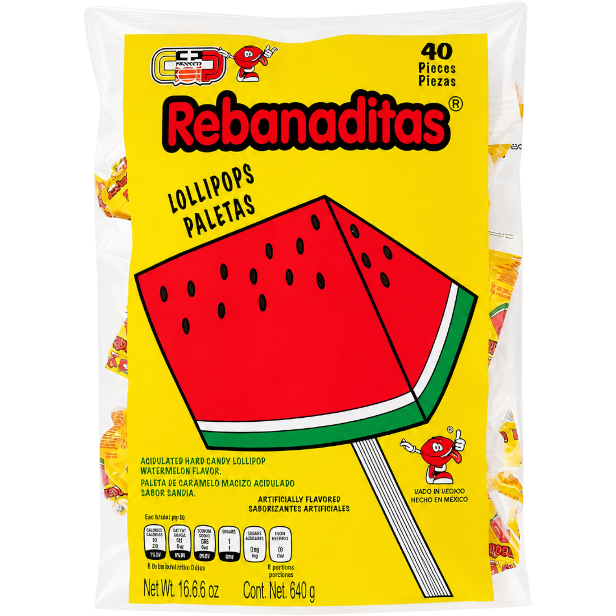 Rebanditas Watemelon Lollipop