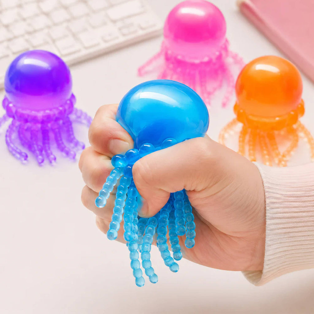Jellyfish Squishy Stress Ball – Slow-Rise Sensory Fidget Toy