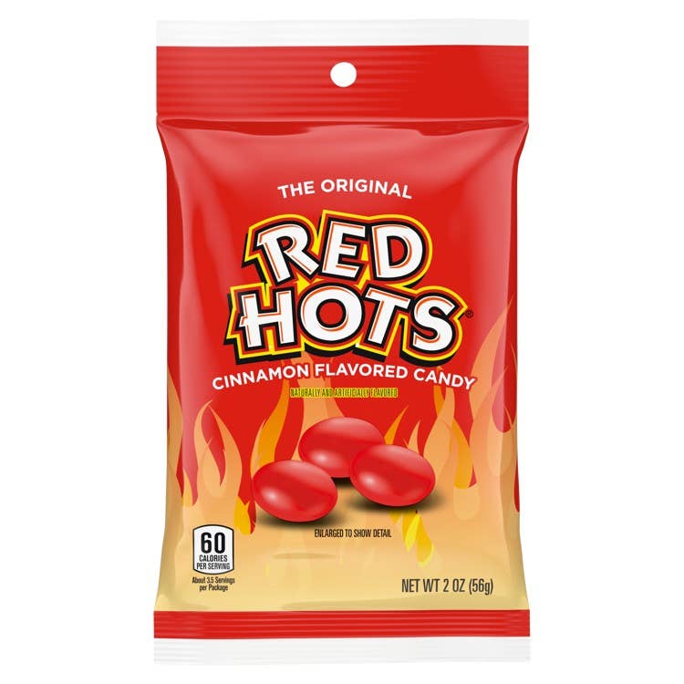Red Hot Cinnamon Nostalgic Candy Pocket Pack