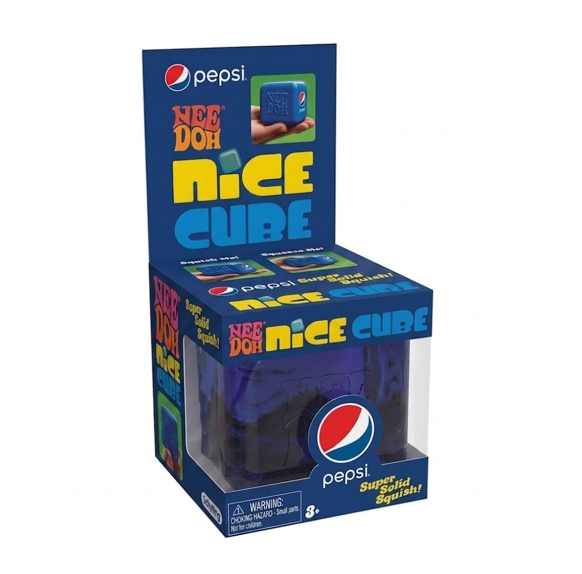 Squishy Cube w/ Pepsi Logo (China)