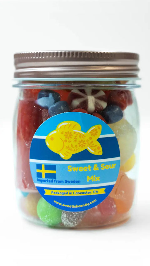 Sweetish Sweet & Sour Mix Box- Sweden