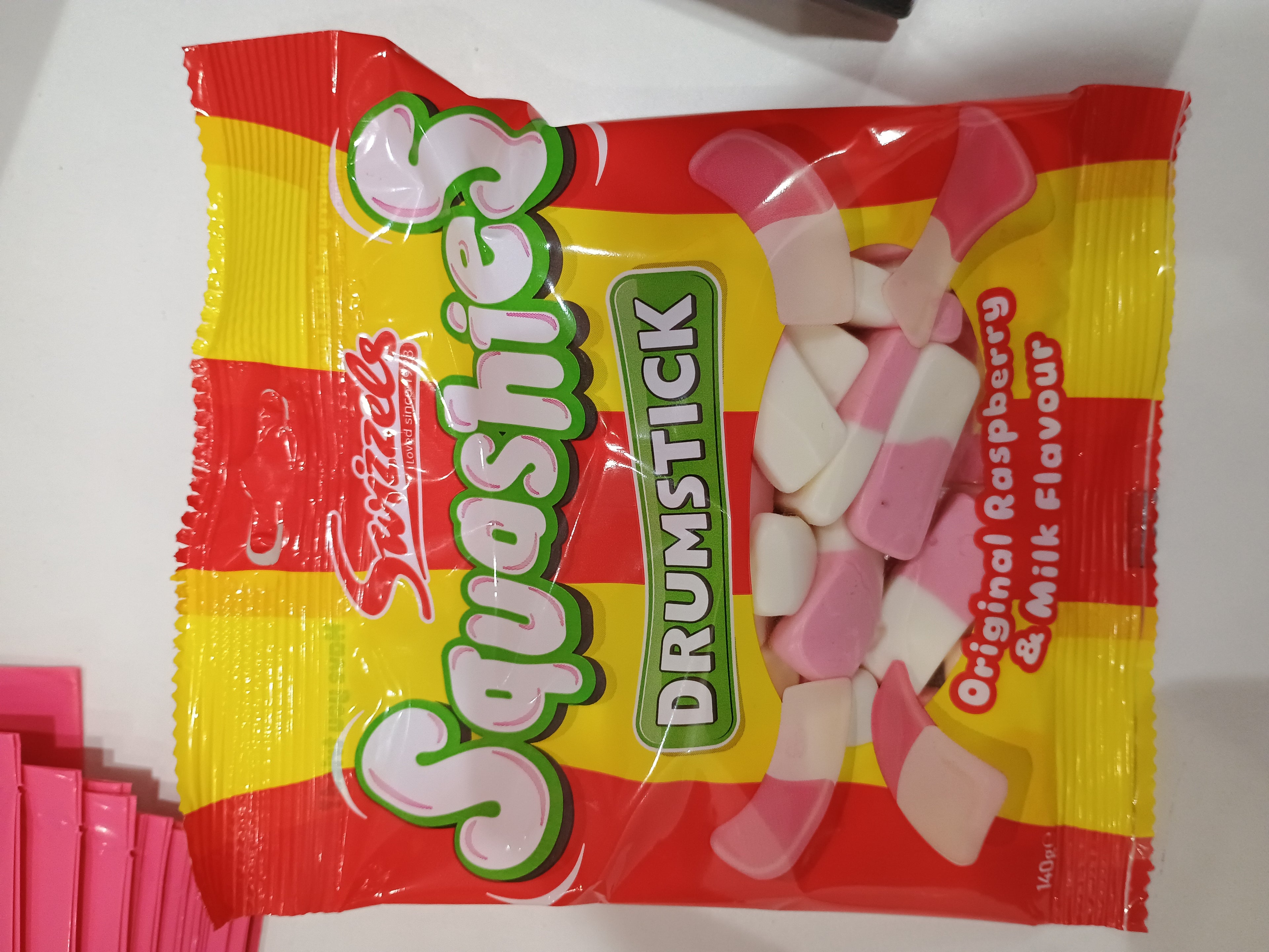 Swizzles Squashies Raspberry & Milk flavor