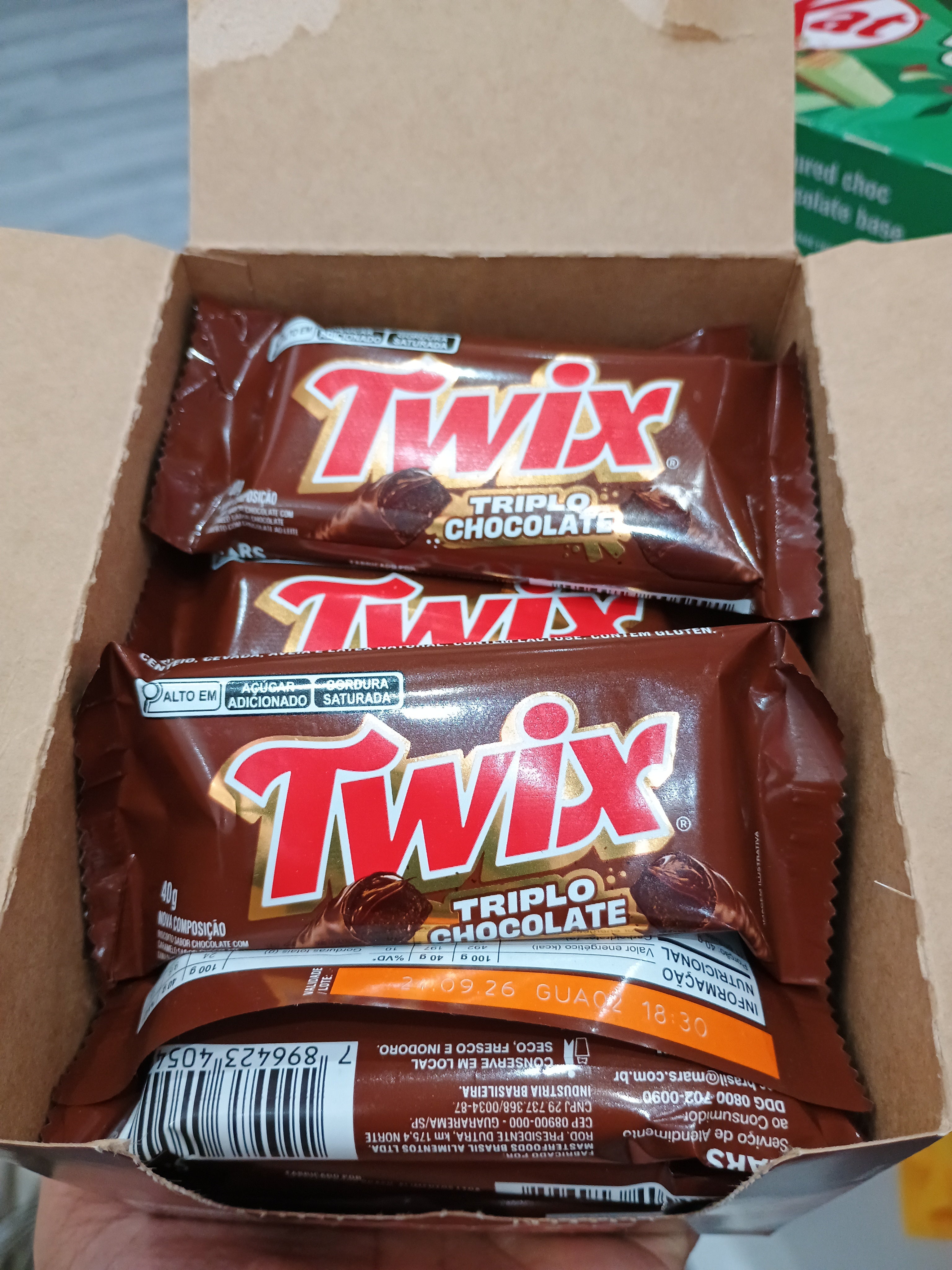Twix triplo chocolate