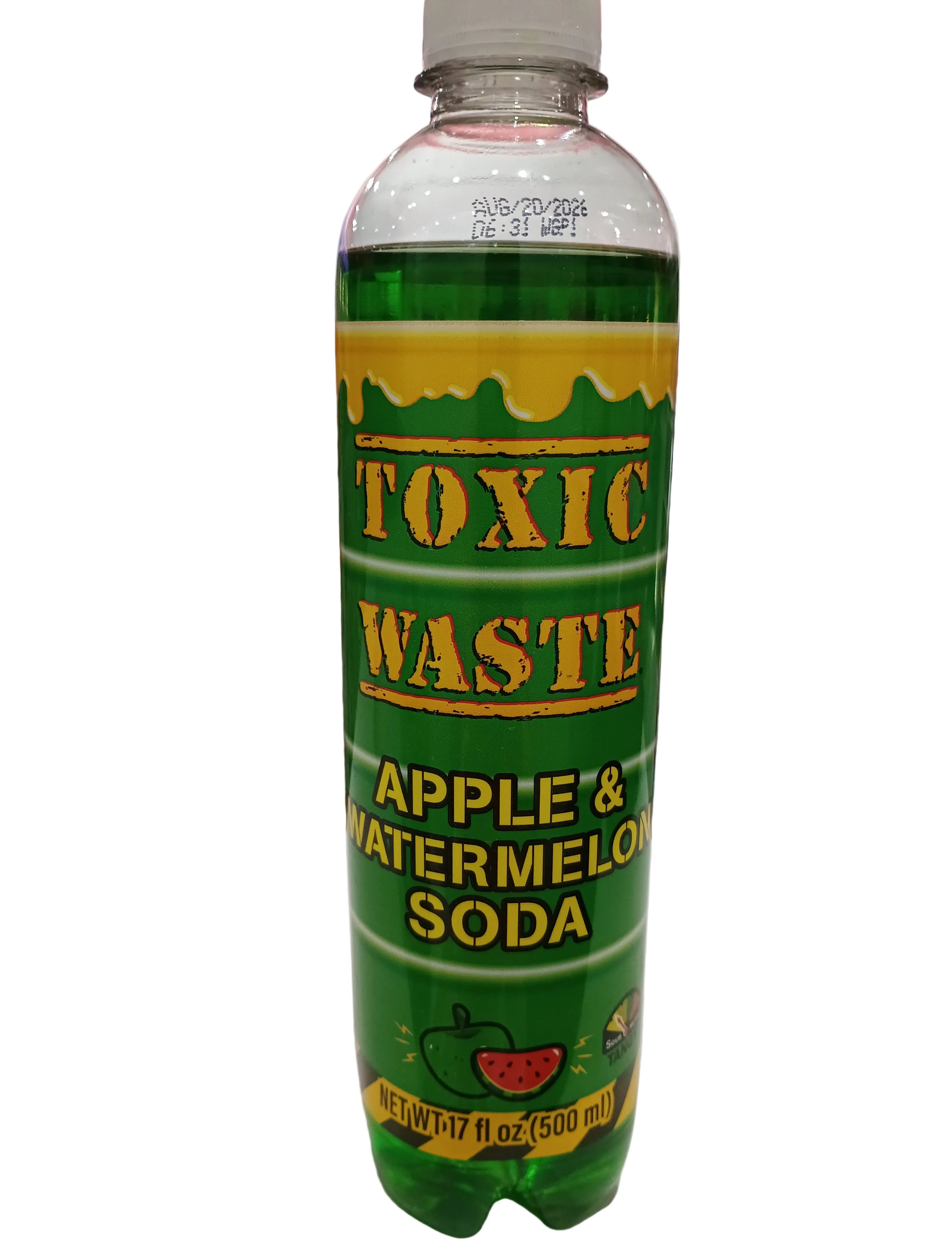 Toxic waste apple and watermelon soda
