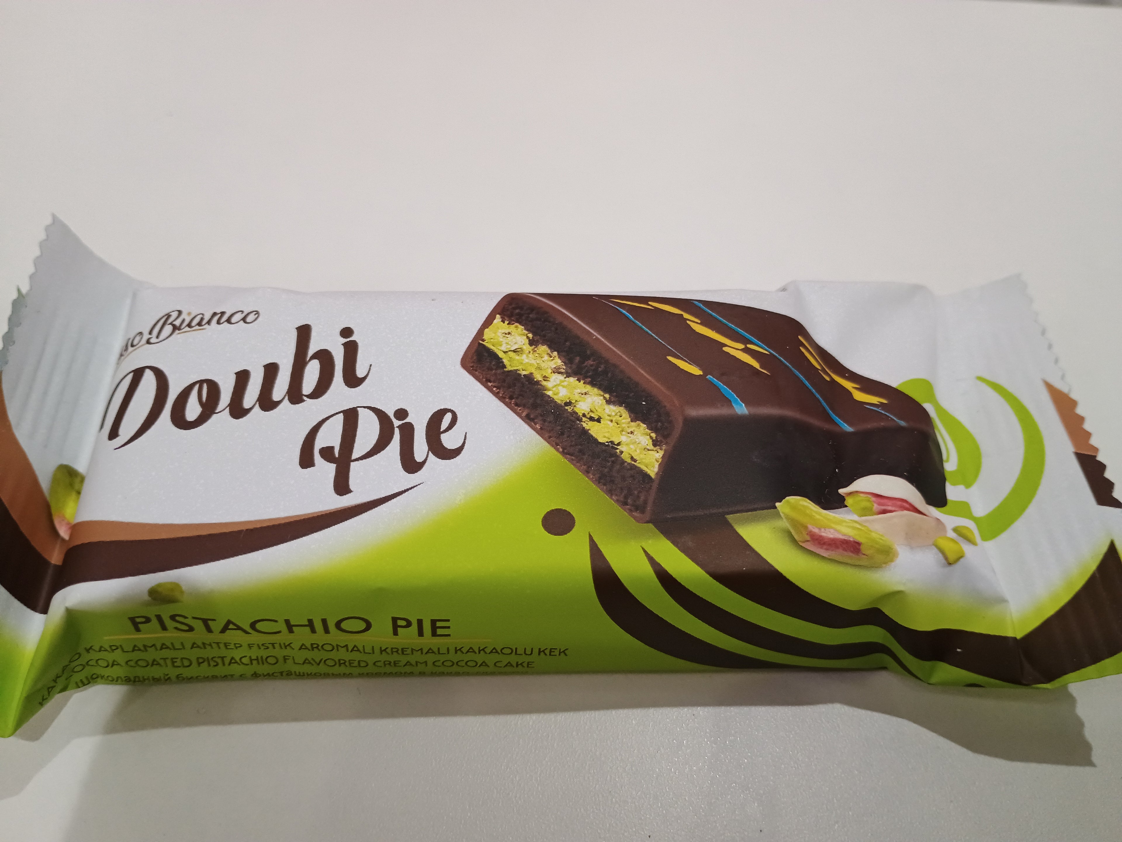 Doubi (Dubai Chocolate) Pie