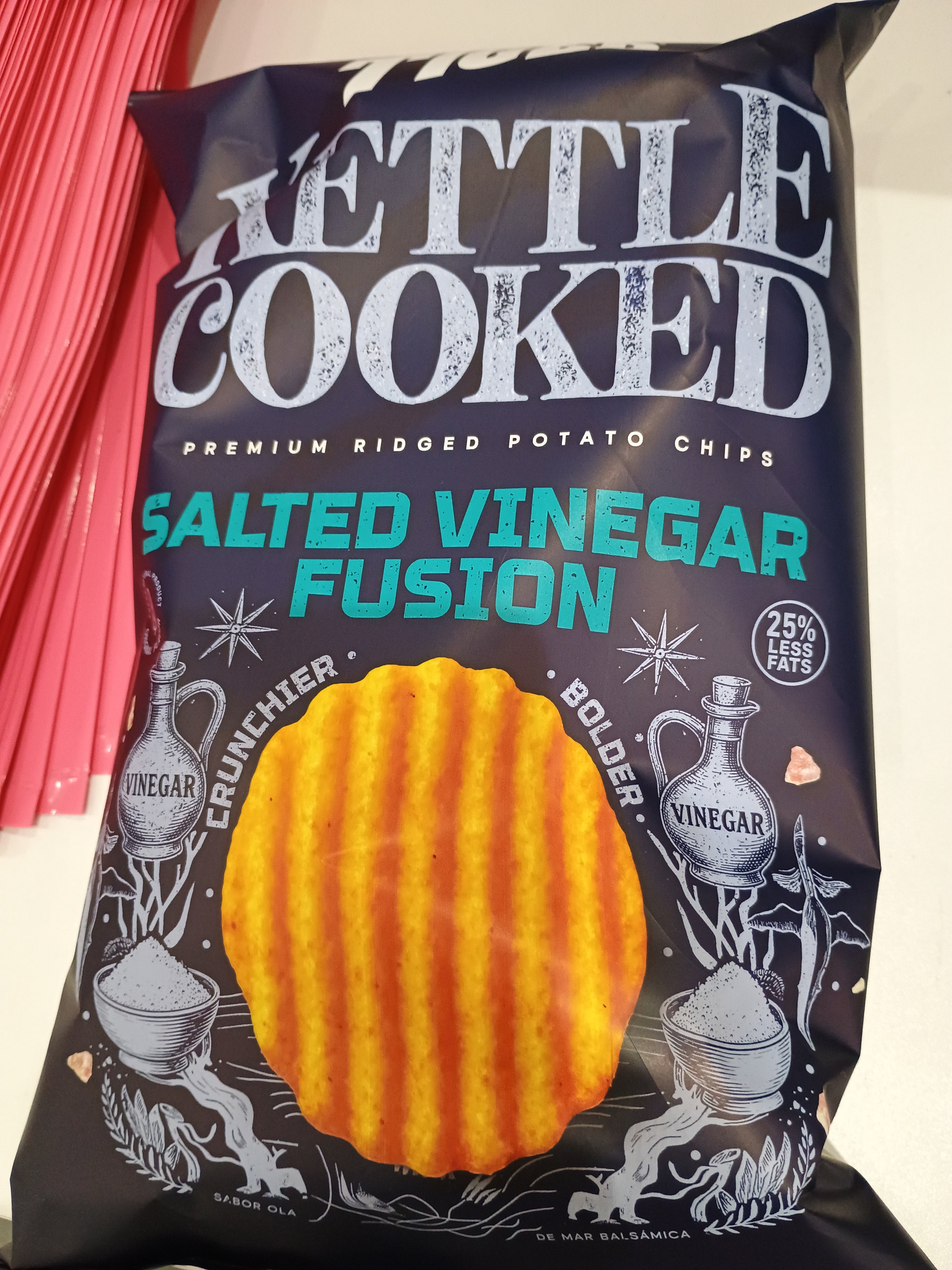 Kettle cooked salted vinegar fusion