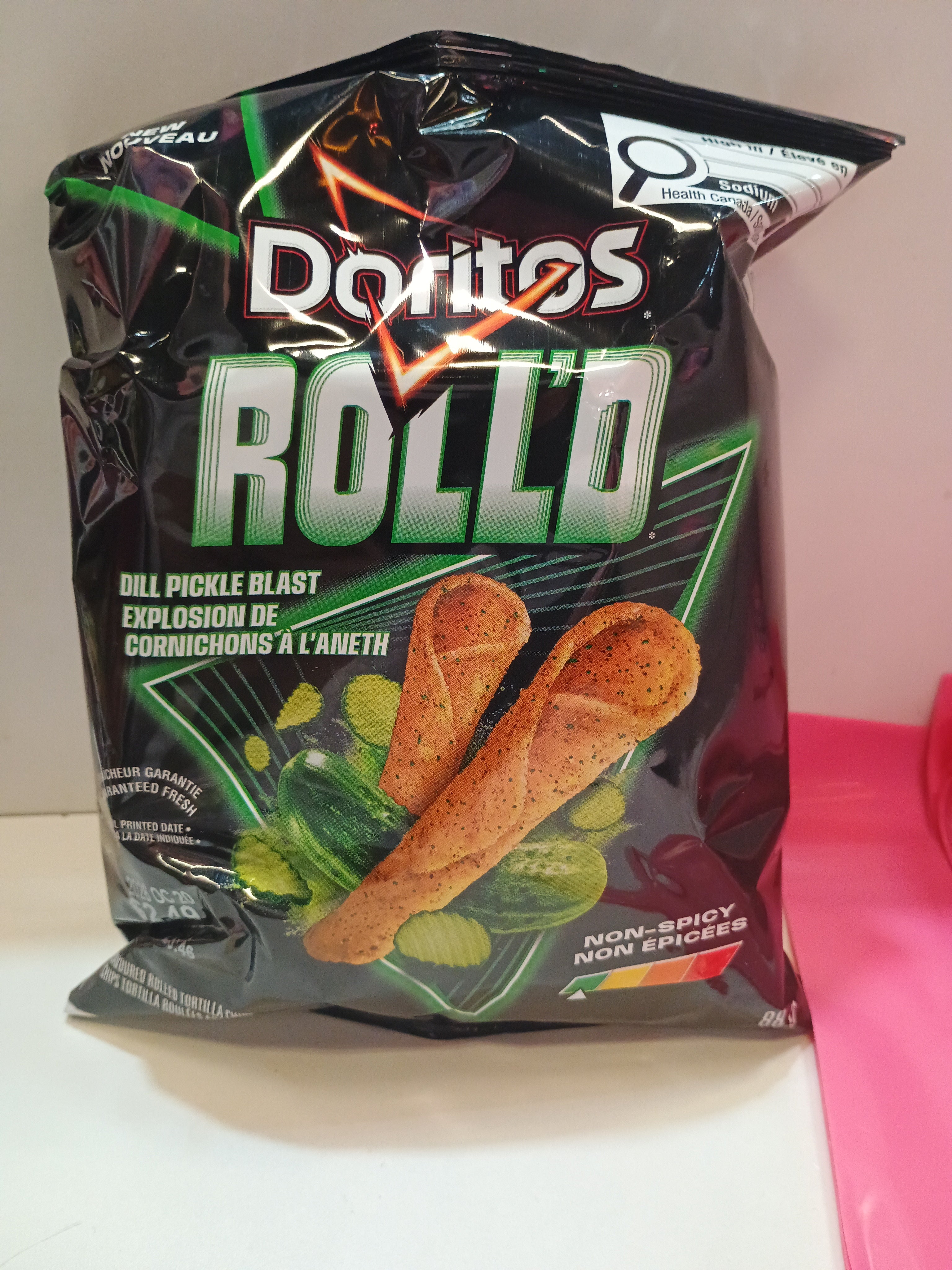 Doritos Roll'D Dill Pickle Blast - Non spicy