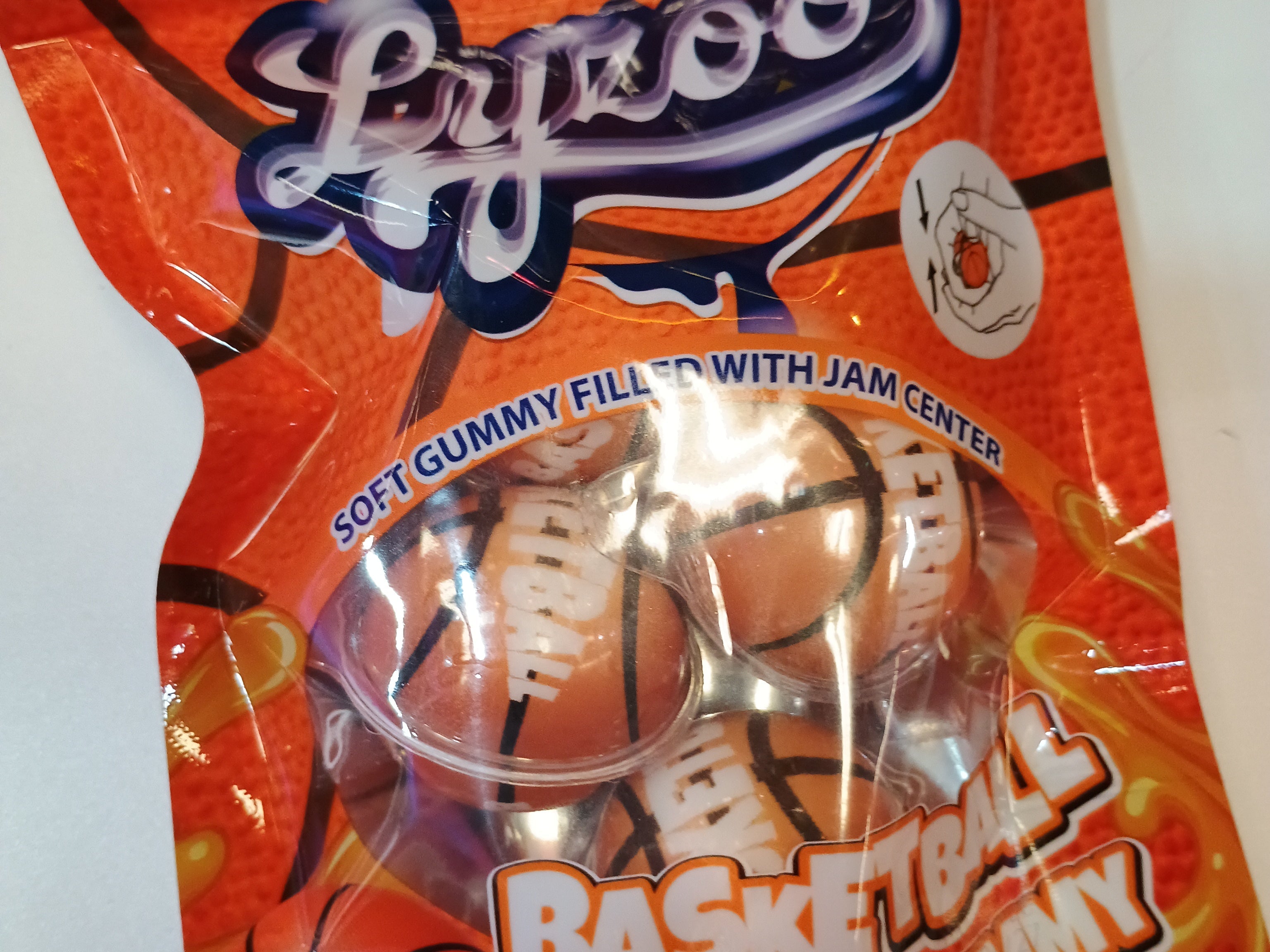 Lyzoo basketball  burst gummy