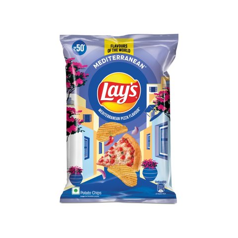 Lay's Mediterranean Pizza- India