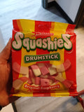 Swizzels Squashies raspberry and milk flavour candy
