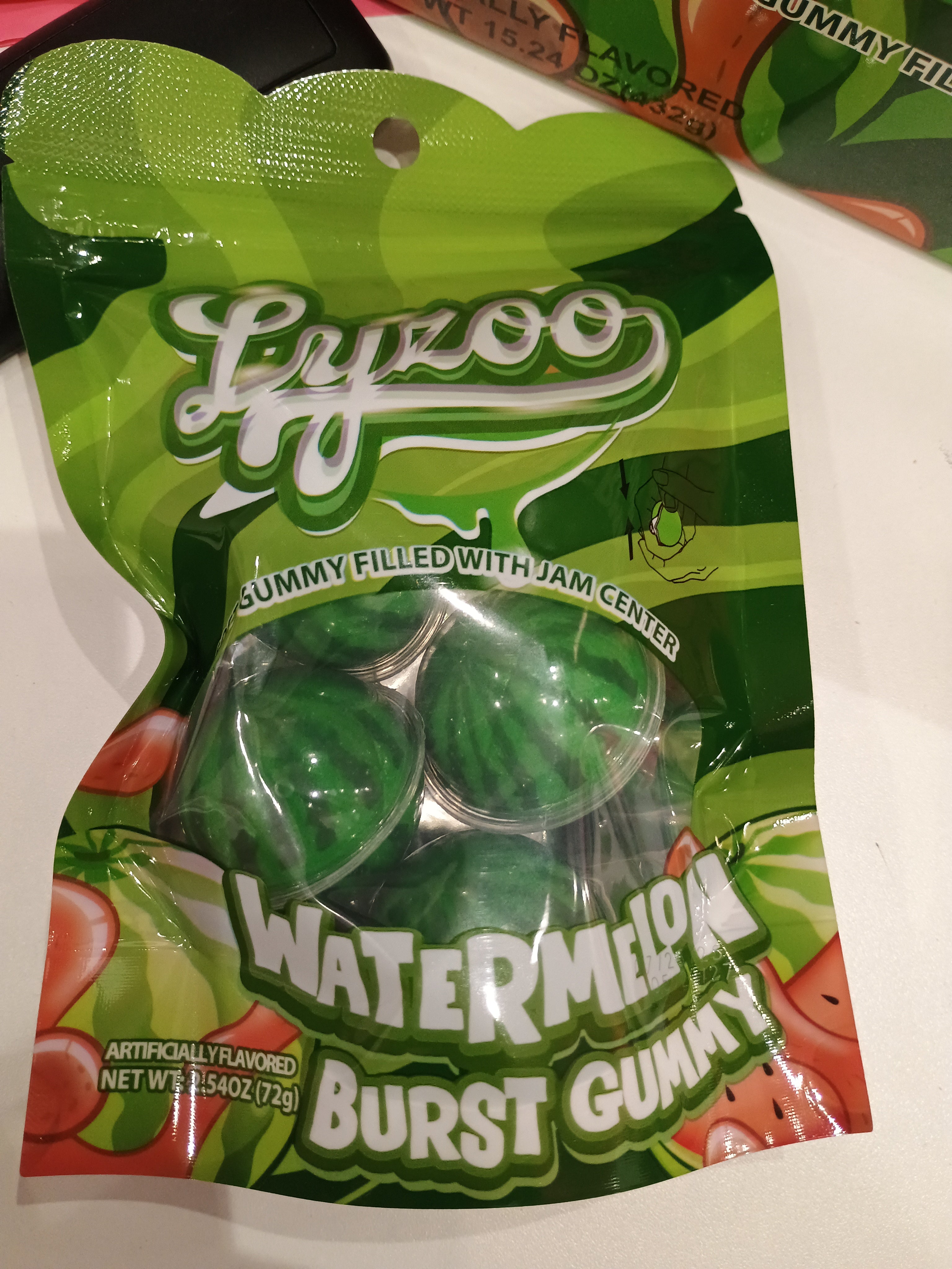 Lyzoo watermelon burst gummy