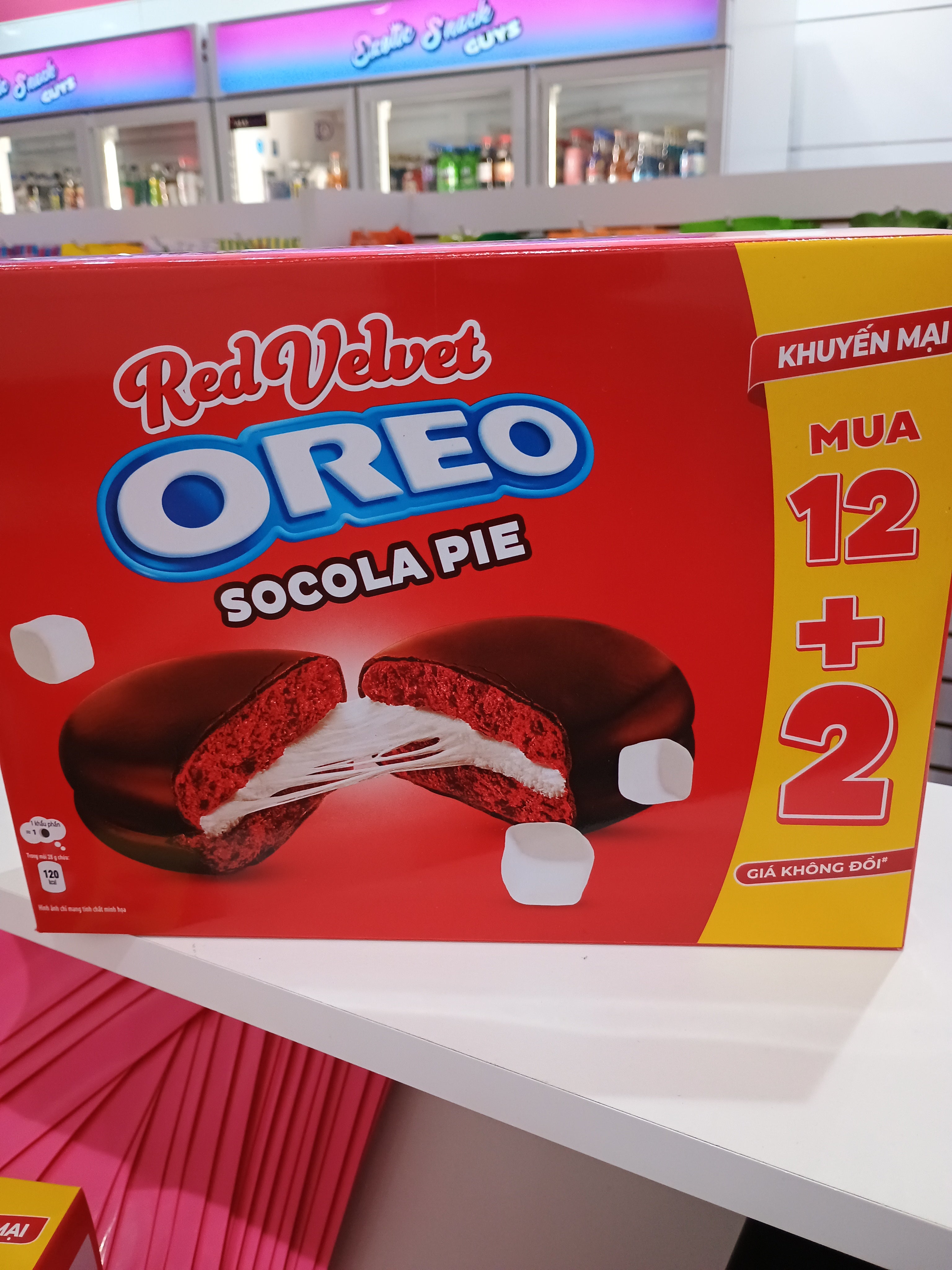 Red velvet oreo socolapie