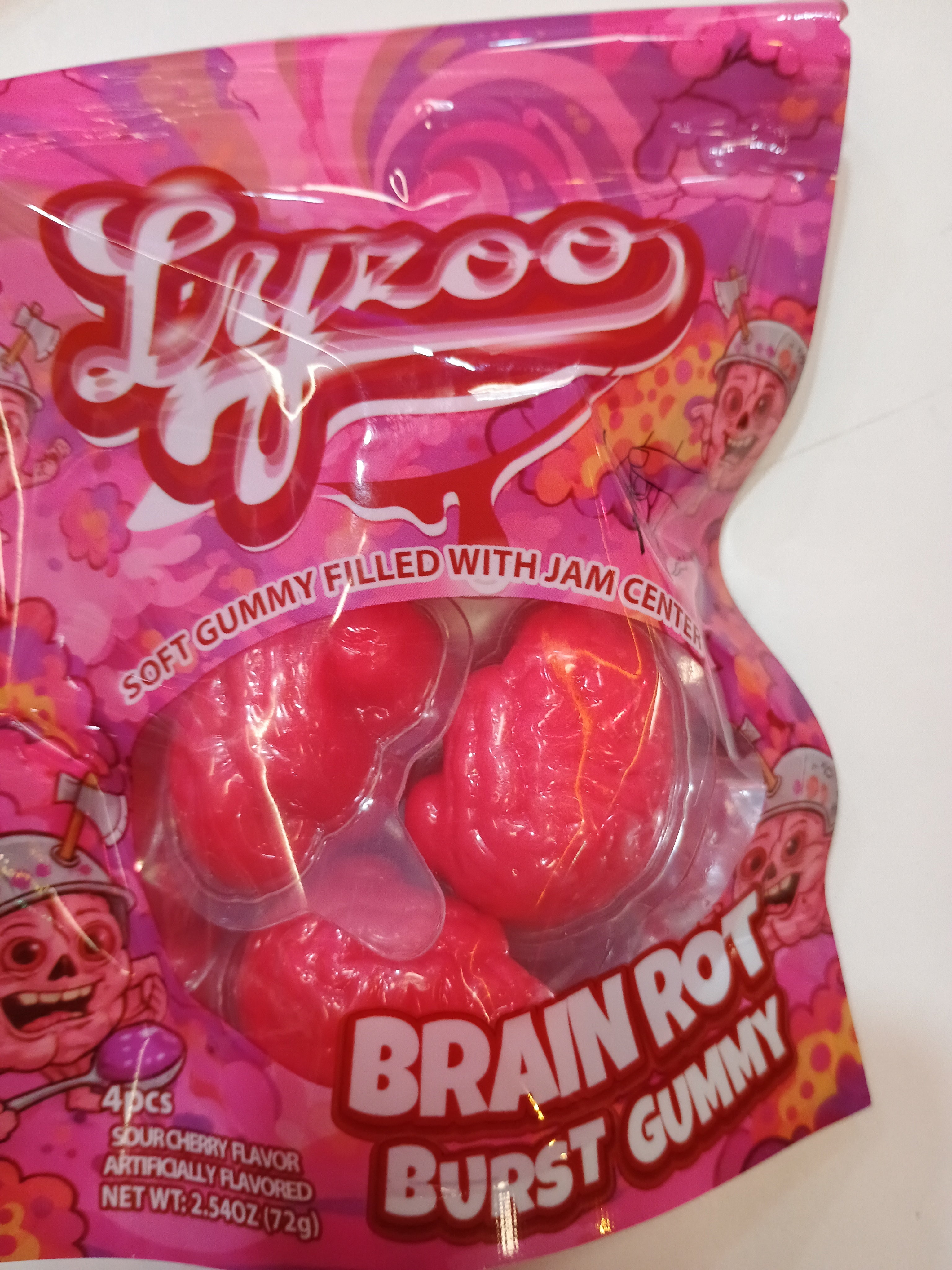 Lyzoo brainrot burst gummy